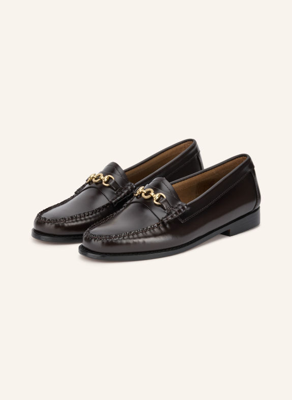 G.H.Bass Loafer LIANNA MØRKEBRUN / GULD