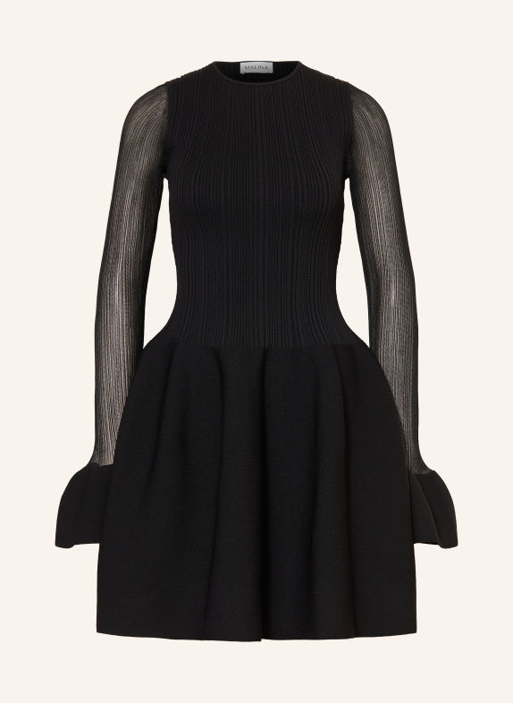 MALINA ELONA Cocktail Dress BLACK