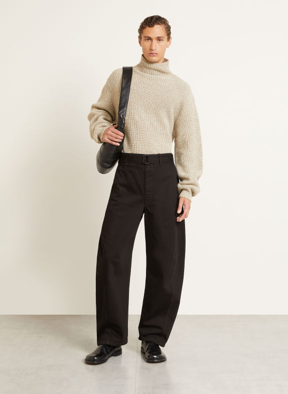 LEMAIRE Alpaca Sweaters BEIGE