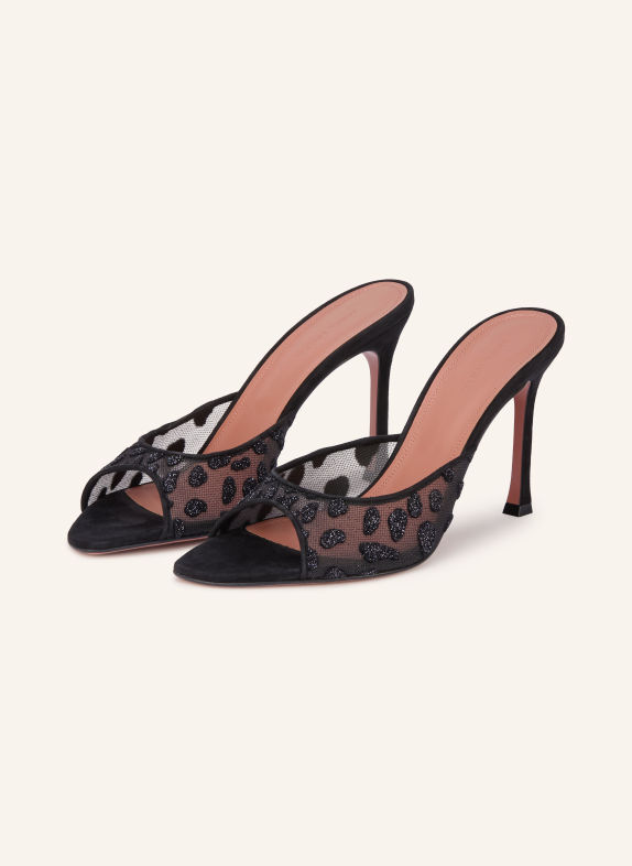 AMINA MUADDI ALEXA Mules BLACK