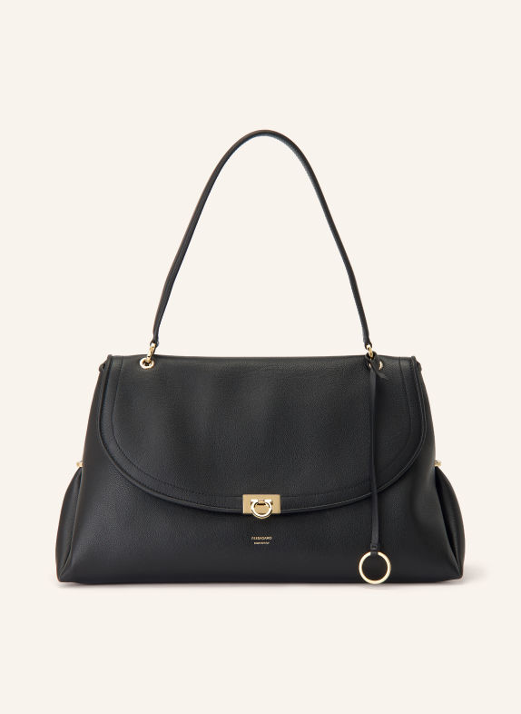 FERRAGAMO Schultertasche SOFIA LARGE SCHWARZ