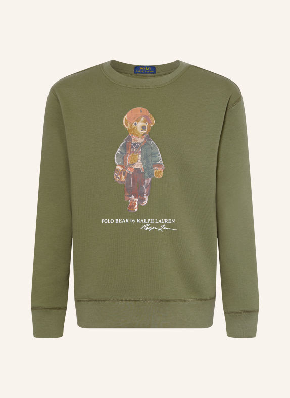 POLO RALPH LAUREN Sweatshirt OLIVEN / BRUN / MØRKEGRØN