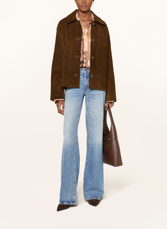 ottod'ame Lederjacke BRAUN