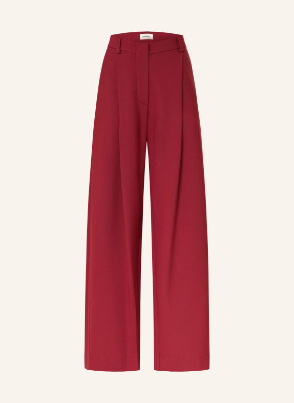 ottod'ame Marlenehose DUNKELROT