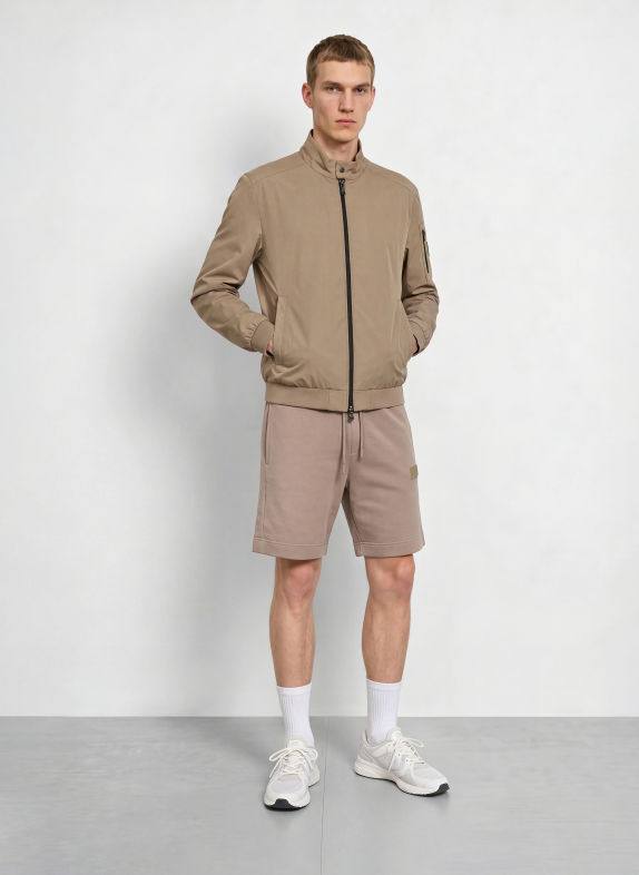 BOSS Kurtka tenisowa JOIN KHAKI