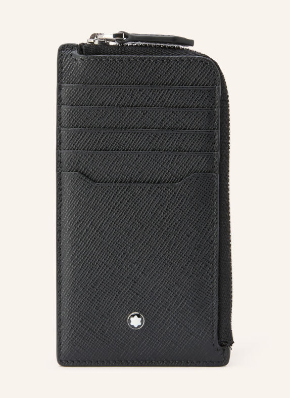 MONTBLANC Etui na karty Saffiano SARTORIAL CZARNY