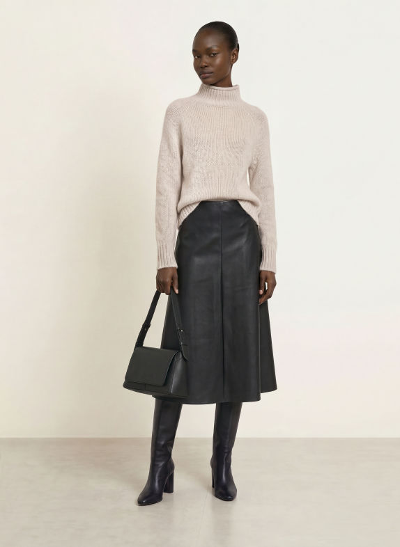HEMISPHERE Pullover mit Cashmere HELLBRAUN