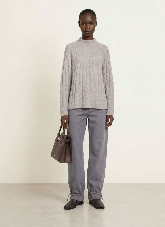 HEMISPHERE Pull en cachemire GRIS CLAIR