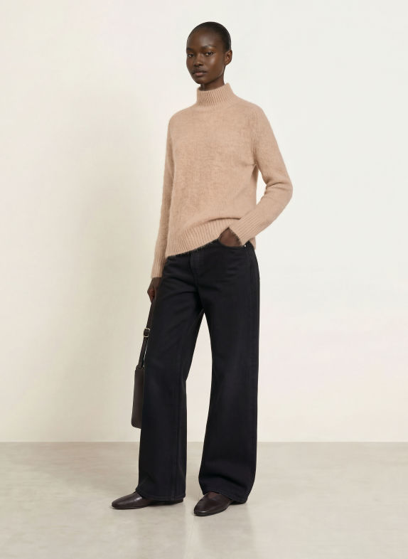 HEMISPHERE Kasjmiertrui BEIGE