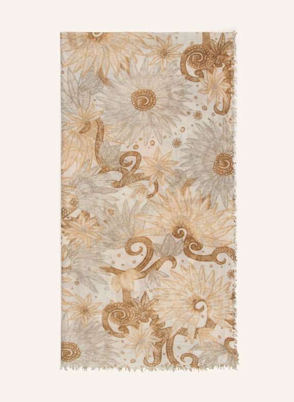 HEMISPHERE Kasjmier sjaal BEIGE / LICHTGRIJS