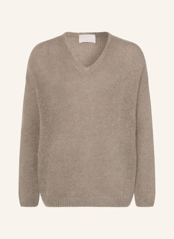 HEMISPHERE Cashmere Sweater TAUPE