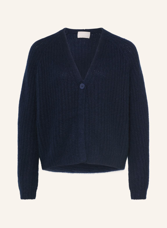 HEMISPHERE Cashmere Cardigan DARK BLUE