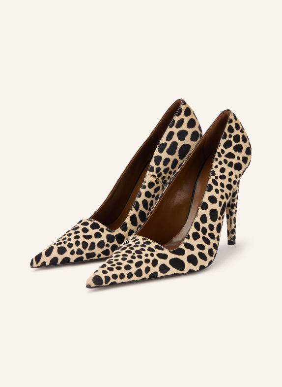 GIUSEPPE ZANOTTI DESIGN Escarpins SAVAGE MARRON CLAIR / NOIR