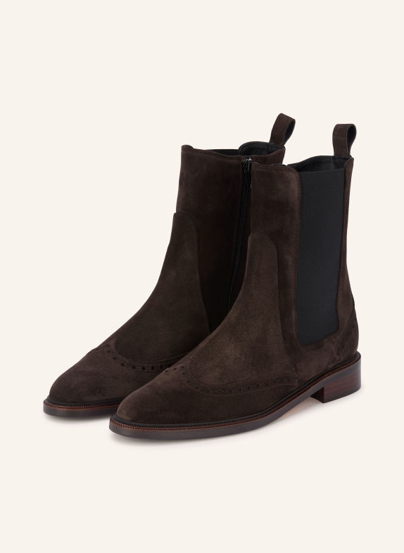 Pertini Chelsea boots DARK BROWN