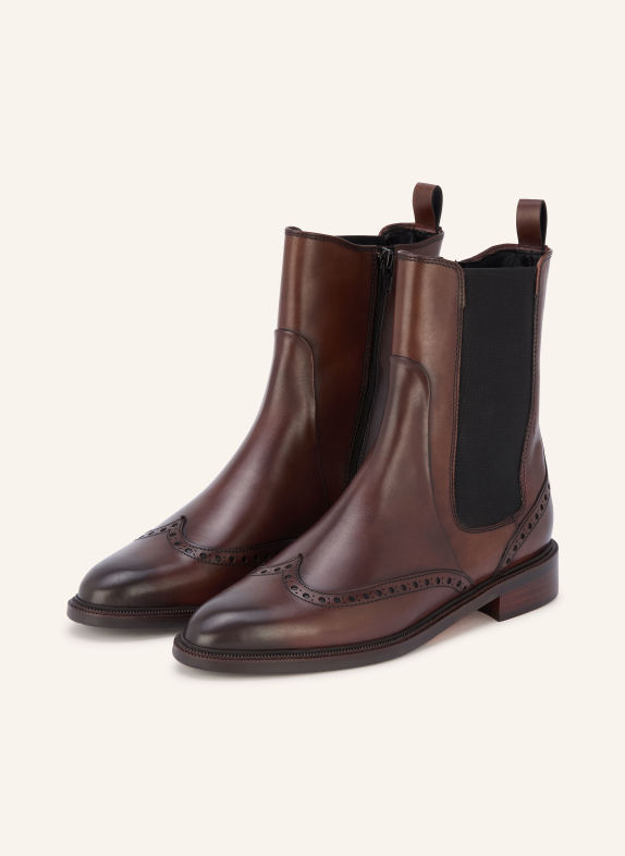 Pertini Chelsea boots DARK BROWN