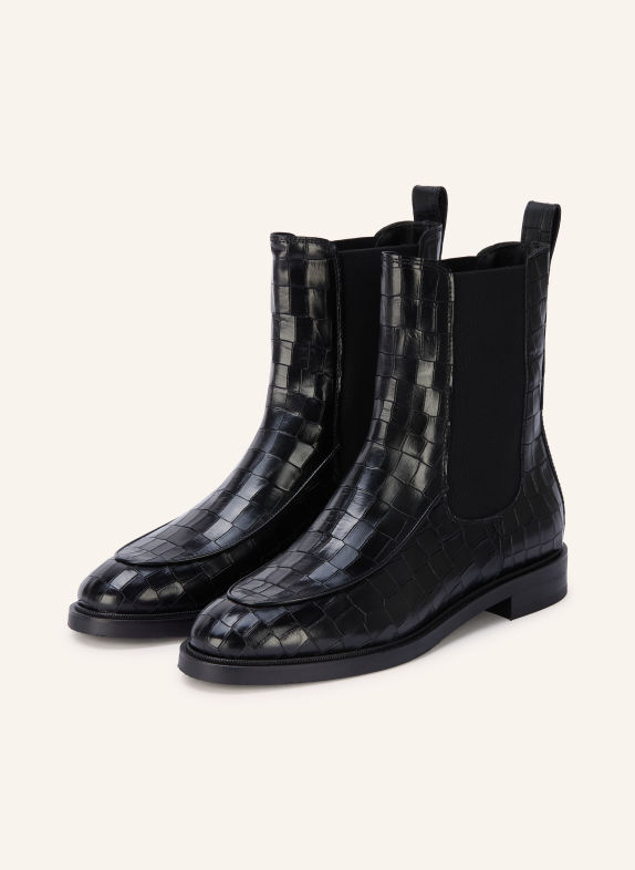Pertini Chelsea boots ZWART
