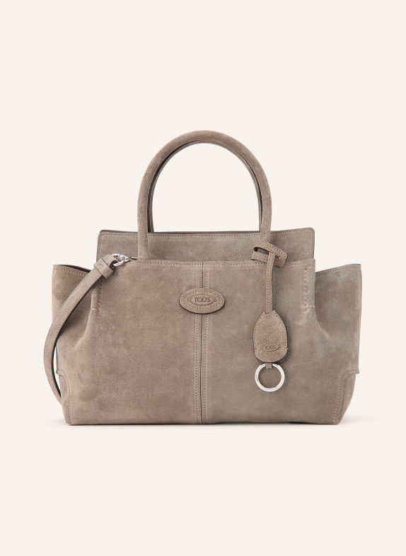 TOD'S Sac cabas SMALL GRIS / ARGENT
