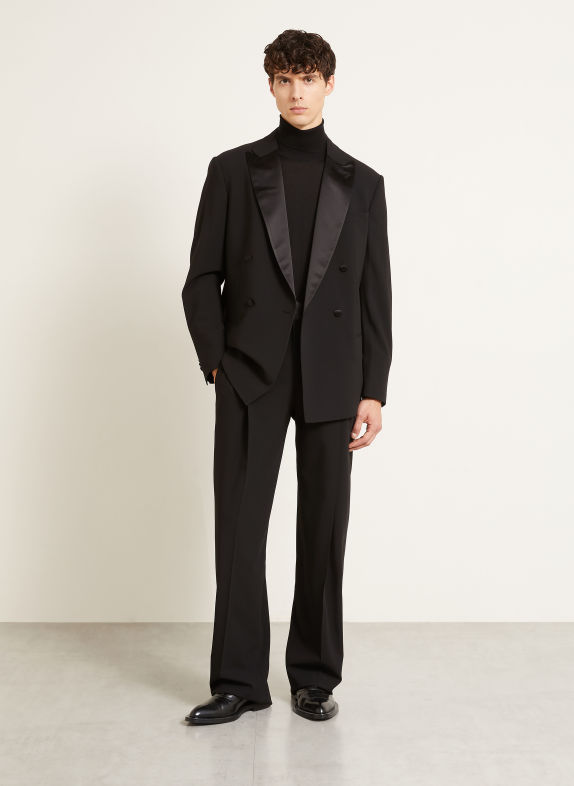 GIORGIO ARMANI Veston de costume coupe régulière UC001 BLACK BEAUTY