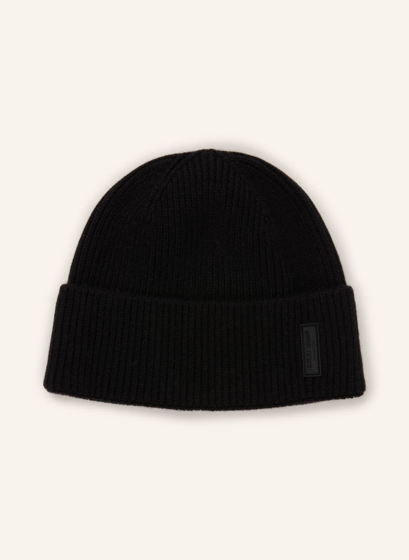 GIORGIO ARMANI Cashmere Hat BLACK