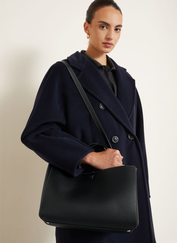 TOD'S Handtas ZWART / ZILVER