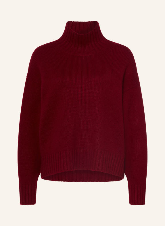 PURSCHOEN Cashmere-Pullover FLORENZ DUNKELROT