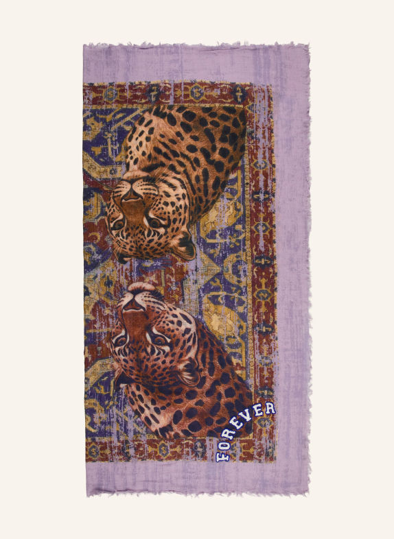 CODELLO Halsdoek DONKERBLAUW / BRUIN / LICHTPAARS