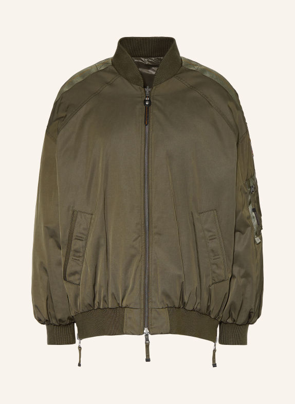 PARAJUMPERS Down bomber jacket KHAKI