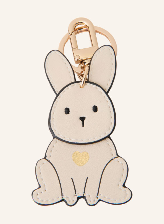 SEIDENFELT Taskehænger MY BUNNY CREME / GULD
