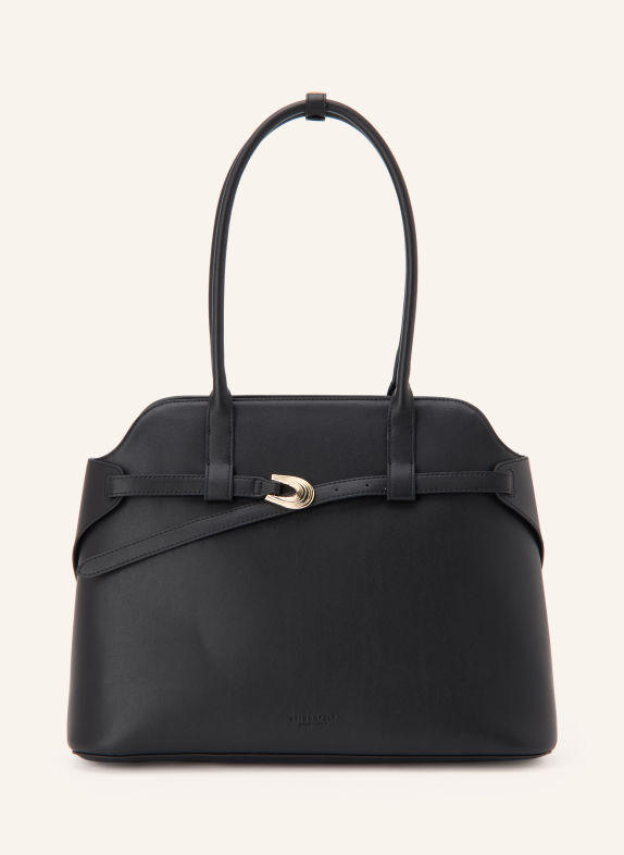 SEIDENFELT Shopper JOENSUU SCHWARZ / GOLD