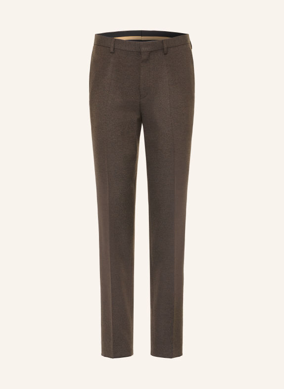 HUGO Pantalon HESTEN Extra Slim Fit 903 Brown Overflow