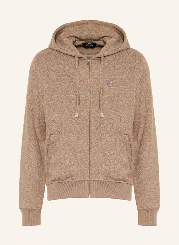 ETRO Bluza rozpinana JASNOBRĄZOWY