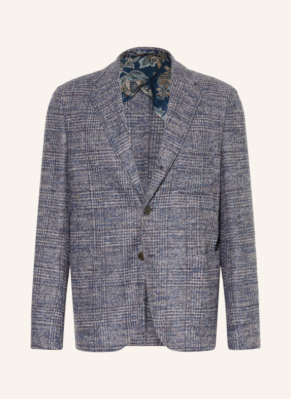 ETRO Marynarka o kroju regular fit NIEBIESKI / JASNOCZARY / SZARY