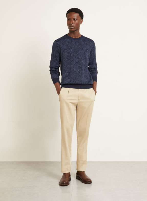 ETRO Trui DONKERBLAUW