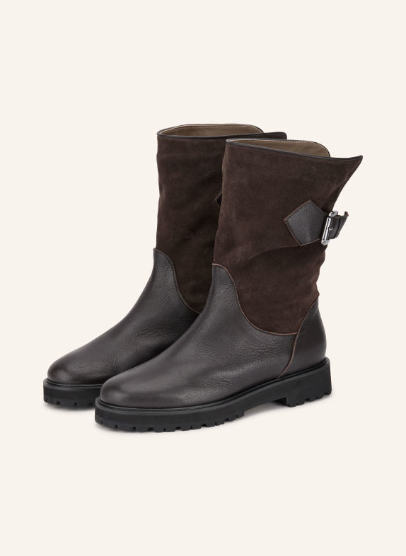 VIAMERCANTI Boots DIANA DUNKELBRAUN