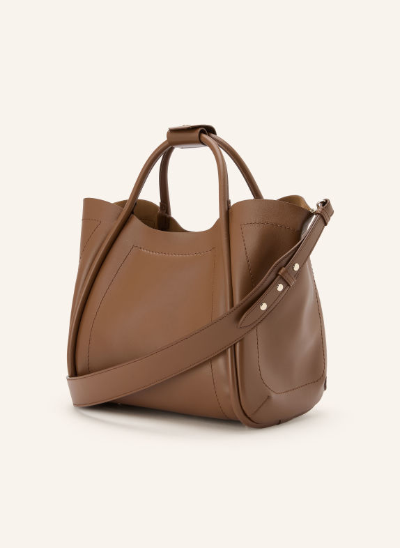Max Mara Handtas MARINS BRUIN / GOUD
