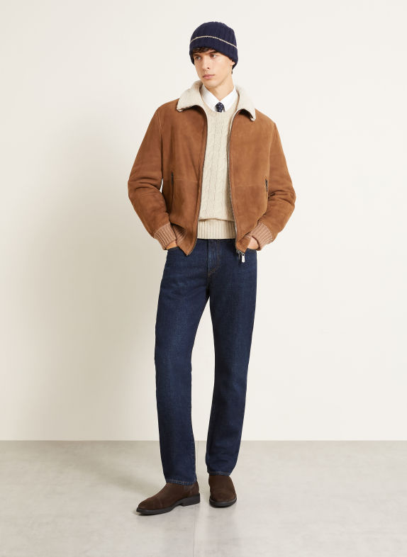 RALPH LAUREN PURPLE LABEL Straight-Fit Jeans 001 DARK INDIGO