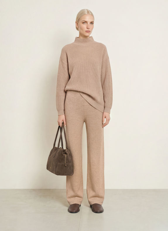 darling harbour Sweater TAUPE MELANGE
