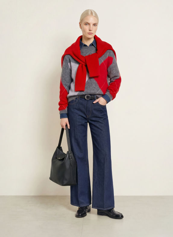 darling harbour Sweater ANTHRAZIT MELANGE