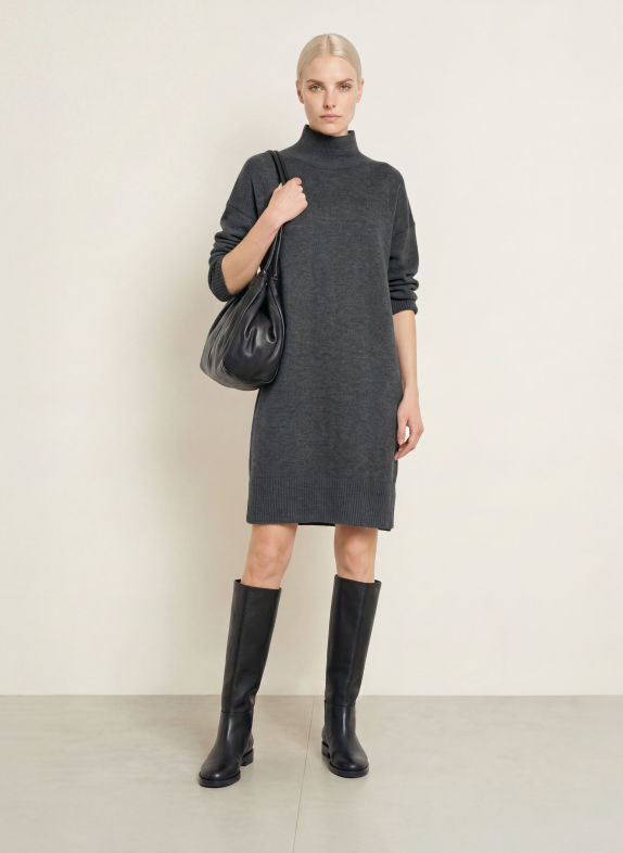 darling harbour Knit dress ANTHRAZIT MELANGE