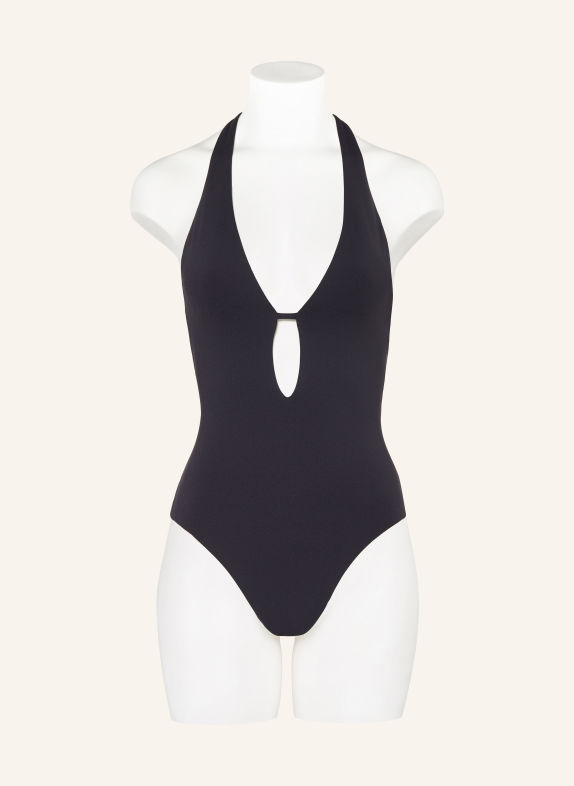 JETS Australia Badeanzug SMOOTH SCHWARZ