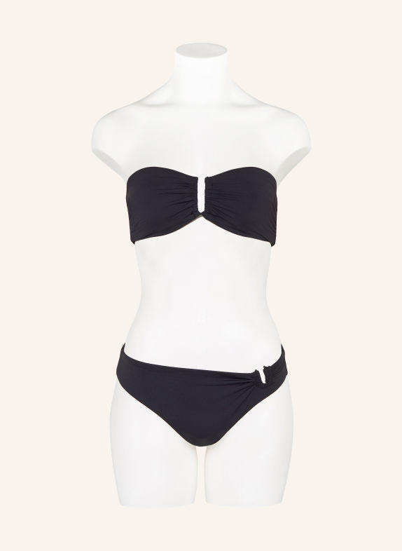 JETS Australia SMOOTH Bandeau bikini top BLACK