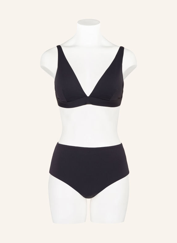 JETS Australia High-Waist-Bikini-Hose SMOOTH SCHWARZ
