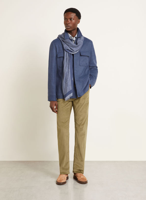 ETRO Cordbroek Regular Fit LICHTBRUIN