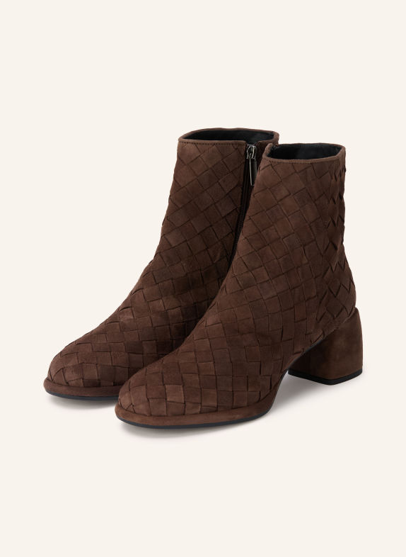 PONS QUINTANA EMILIA Ankle boots DARK BROWN
