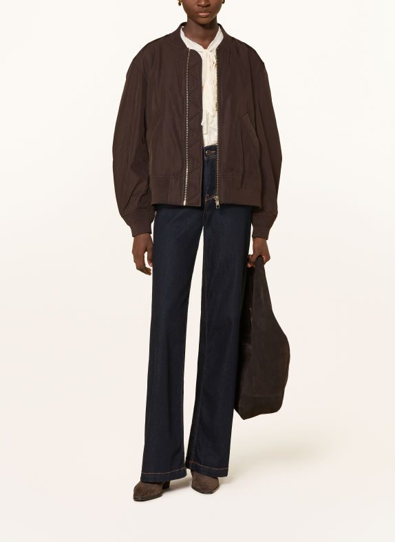 Rich & Royal Blouson MARRON FONCÉ
