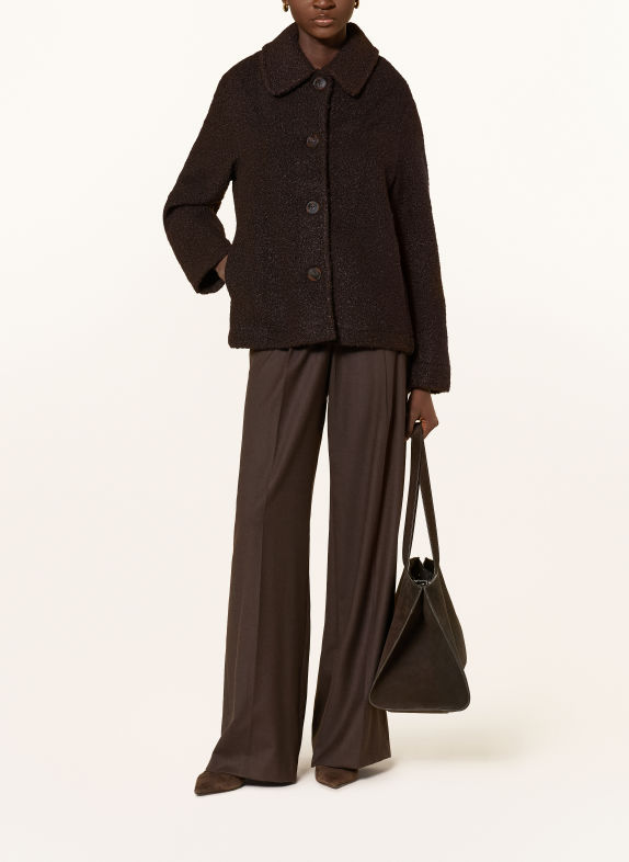 Rich & Royal Jas van teddybont MARRON FONCÉ