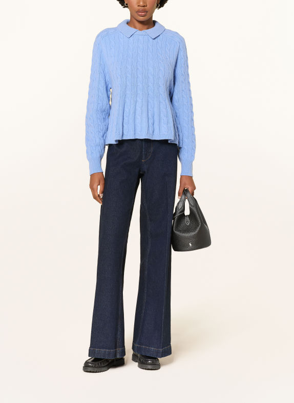 POLO RALPH LAUREN Jeansy wide leg 001 EVORIA WASH