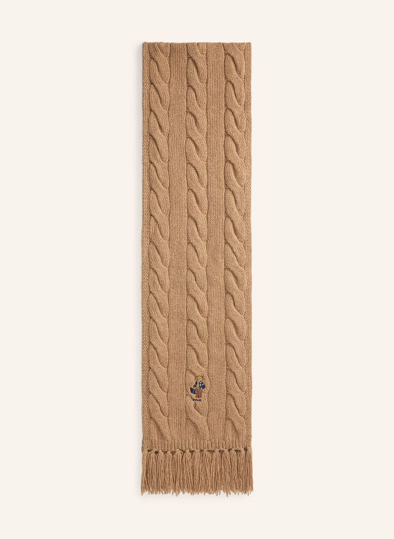 POLO RALPH LAUREN Tørklæde KAMEL