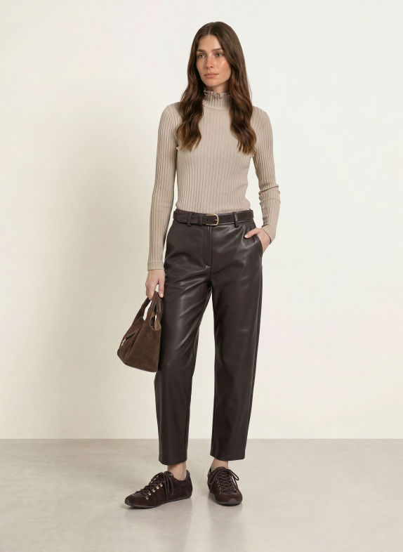 lilienfels Long-sleeve shirt LIGHT BROWN