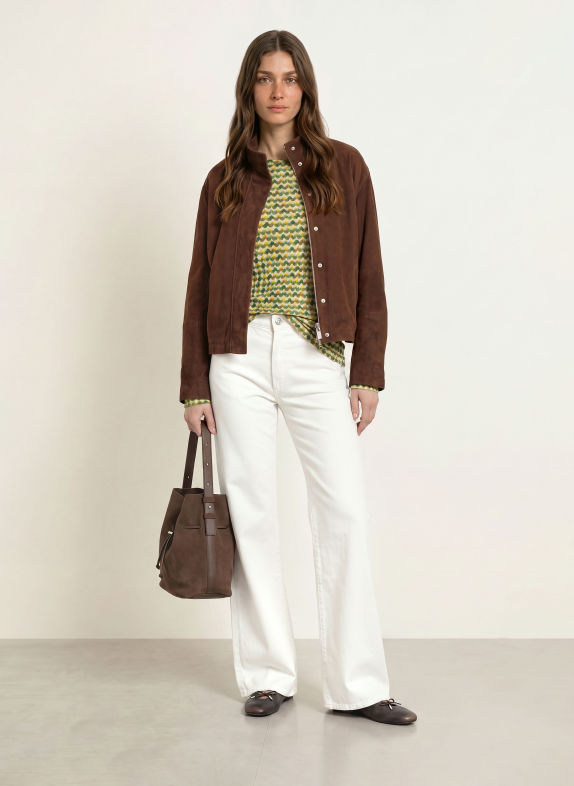 lilienfels Long-sleeve shirt GREEN / CREAM / LIGHT GREEN